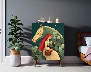 стильный Комод "Berber" большой  арт BB12/Art14