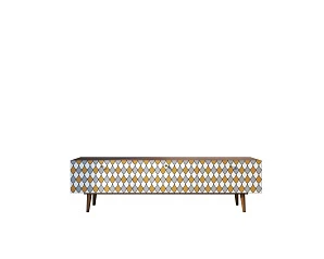 красивые Комод "Berber" с ящиками низкий под TV принт 22 арт BB19/Print_22 на заказ