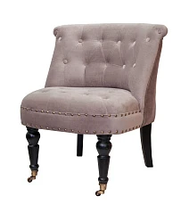 Низкое кресло Aviana Taupe Velvet на заказ в интернет-магазине