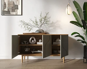 купить Комод с тремя дверками "Arka" AR03-F2 в интернет-магазине