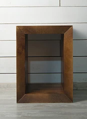 купить красивые Тумба прикроватная в стиле Лофт "Gouache" арт ETG10523, цвет - орех в интернет-магазине