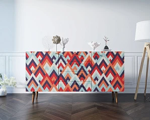 заказать Комод "Berber" с ящиками 2 принт арт BB14/Print_02 в интернет-магазине