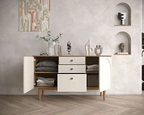 заказать Комод с двумя дверками и ящиками "Arka" AR04