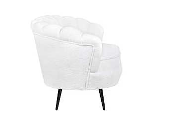 Двухместный диван Pearl Double Boucle на черных ножках