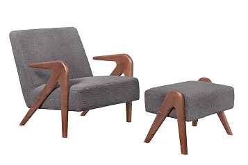 красивое Кресло с пуфом для гостиниц Arrow BR V4 в интернет-магазине