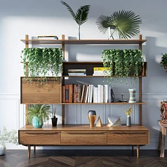 купить Стеллаж "Bruni" с ящиками арт BR-20