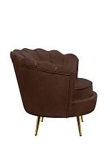 Низкое кресло ракушка Pearl Brown V2
