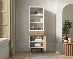 Стеллаж с ящиком и дверкой KOTO арт KT23 в интернет-магазине