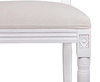 фото Дизайнерский обеденный стул Lotos White V2