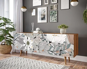 купить Комод "Berber" удлиненный принт 50 арт BB11/Print_50 в интернет-магазине