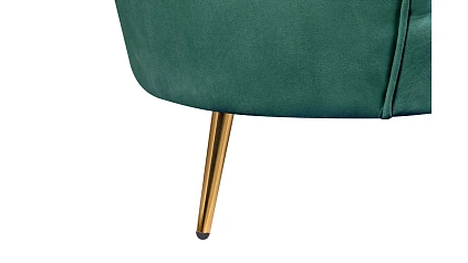 Комплект кресел и дивана ракушка Pearl Triple Green V2 в интернет-магазине
