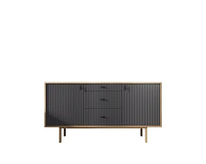 купить Комод две дверки и три ящика "Emerson" арт EM08/7024/L