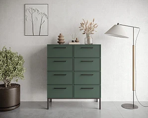 купить Комод на восемь ящиков "Nicole" арт NEM20G
