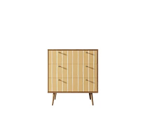 Комод "Berber" три ящика 43 принт арт BB40/Print_43