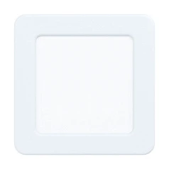 заказать стильные 99178 Светодиодный встраиваемый светильник FUEVA 5, 5,5W (LED), 117х117, ET26, 700lm, 4000K, сталь, белый/