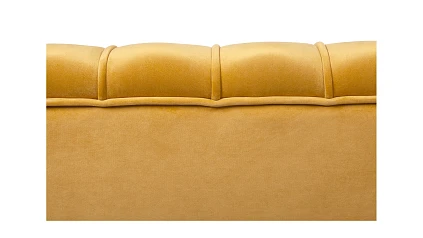 Комплект кресел и дивана ракушка Pearl Triple Yellow