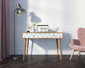 купить красивый Стол рабочий "Berber" малый принт 38 арт BB32/Print_38