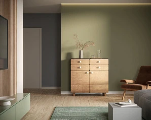 Большой комод с ящиками и дверками "Split" SP19 на заказ