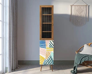 купить Буфет "Berber" узкий принт 42 арт BB39/Print_42 в интернет-магазине