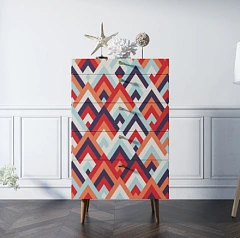 Комод высокий "Berber" принт 2 арт BB10/Print_02 на заказ в интернет-магазине