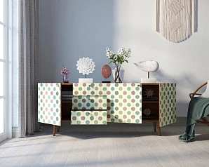 купить стильные Комод "Berber" удлиненный принт 24 арт BB11/Print_24 в интернет-магазине