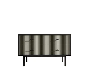 красивый Комод с четырьмя ящиками "Emerson" арт EM05/gray/L в интернет-магазине