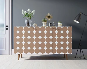 красивые Комод "Berber" три дверки 17 принт арт BB01/Print_17