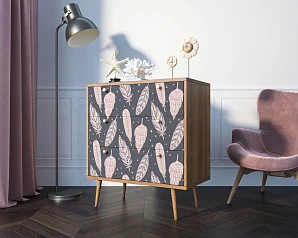 фото Комод "Berber" три ящика 40 принт арт BB40/Print_40 в интерьере
