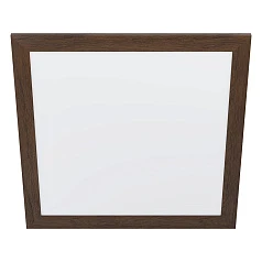 красивые 99475 Потолочный светильник PIGLIONASS, LED 32W, 4700lm, L645, B645, H55, сталь/пластик/дерево, белы