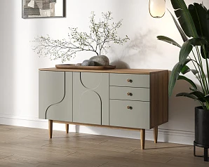 купить красивые Комод с двумя дверками и ящиками "Arka" AR05-F2