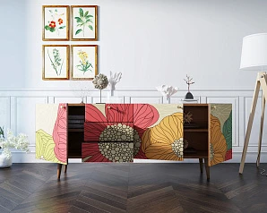 Комод "Berber" удлиненный принт 5 арт BB11/Print_05 на заказ в интернет-магазине