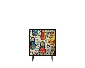 стильные Комод на восемь ящиков "Emerson" Матрешки арт EM20/Art04