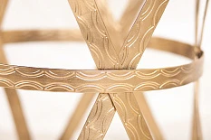 заказать Журнальный столик круглый Parlan Gold