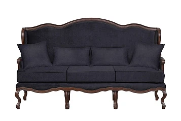 фото Диван Brody triple black в интерьере