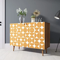 красивые Комод "Berber" две дверки 14 принт арт BB04/Print_14 в интернет-магазине