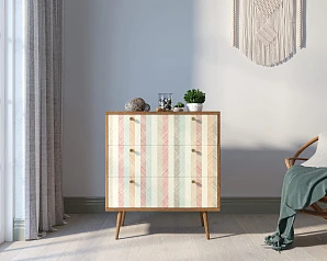 Комод "Berber" три ящика 45 принт арт BB40/Print_45 на заказ в интернет-магазине