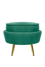 Пуф Pearl Adorn Green V2 в интерьере