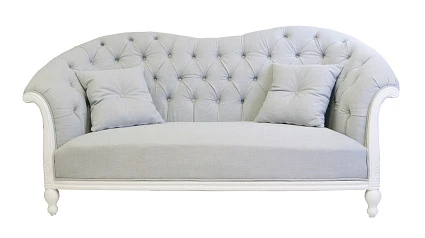 Французский диван Velina цвет серый в интернет-магазине