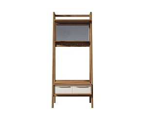 Прихожая из массива дерева "Bruni white" арт BR28WH