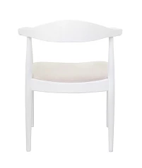 стильный Мягкий стул с подлокотниками Carlo White на заказ