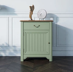 красивые Прикроватная тумба "Olivia" с дверцей арт GA1002 в интернет-магазине