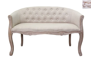 купить красивый Дизайнерский двухместный диван Kandy Double Mocca цвет розовый