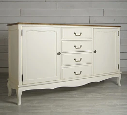 красивый Бежевый комод "Leontina" с дверками и ящиками арт ST9351 в интернет-магазине