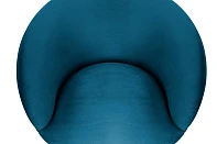 Мягкое кресло для гостиниц Small Benee Izumrud в интерьере