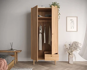 красивый Шкаф двухстворчатый Bubble Solid арт BBL01S на заказ