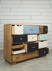 заказать Комод «Aquarelle Birch» 14 ящиков арт RE-13ETG/4 в интернет-магазине