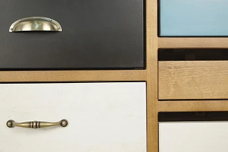 Комод «Aquarelle Birch» 9 ящиков арт RE-18ETG/4 в интерьере