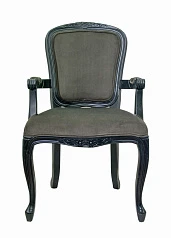 Мягкий стул с подлокотниками Gran Arm Grey в интернет-магазине