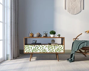 Консоль "Berber" с двумя ящиками принт 28 арт BB22/Print_28