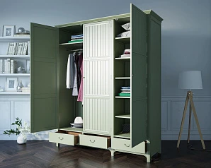 купить Трехстворчатый шкаф "Olivia" арт GA2004/3 в интернет-магазине